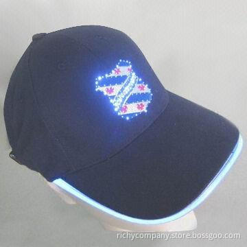 Sports Caps with Shining LED